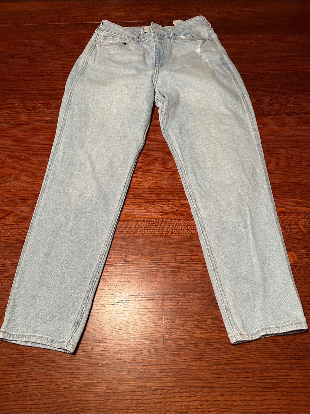 Hollister Light Blue Relaxed Straight Jeans